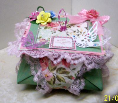 Frilly Origami Box