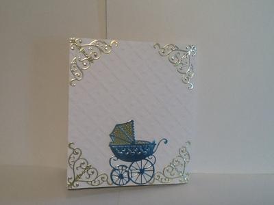 Back of Baby Shower card