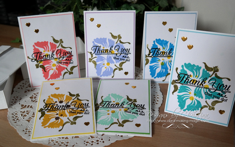 Batch Cardmaking