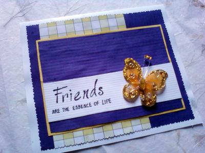 Butterfly card