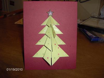 Origami Christmas Tree