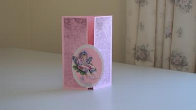 Baby Decoupage Fairy