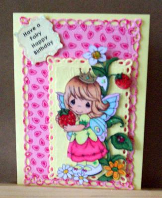 Fairy Birthday Card