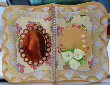 Mini book card