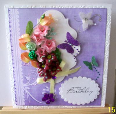 My First Mini Corsage Card