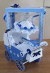 Blue pram