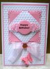 Plain But Pretty Hinged Birthday Card