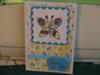 Yellow Butterfly card
