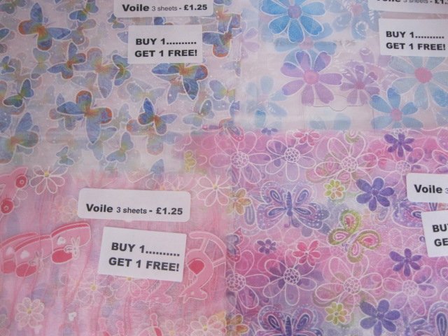 Selection of Voile Selection of Voile