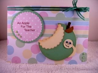 Novelty green apple