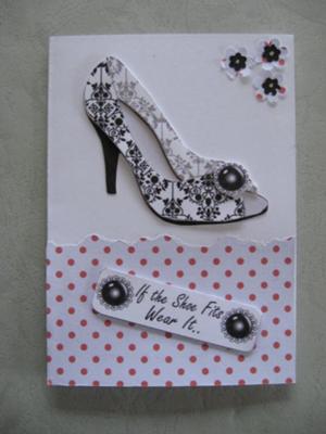 Shoe decoupage