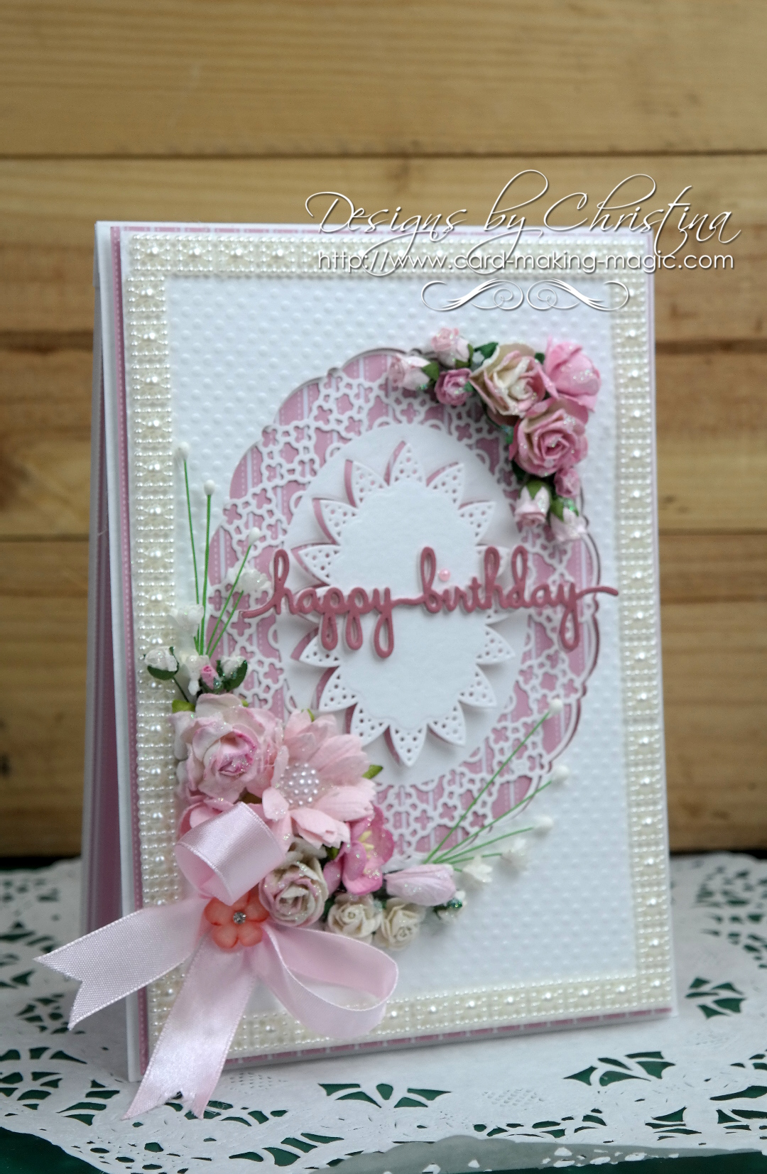 Spellbinders Oval Regalia in Pink